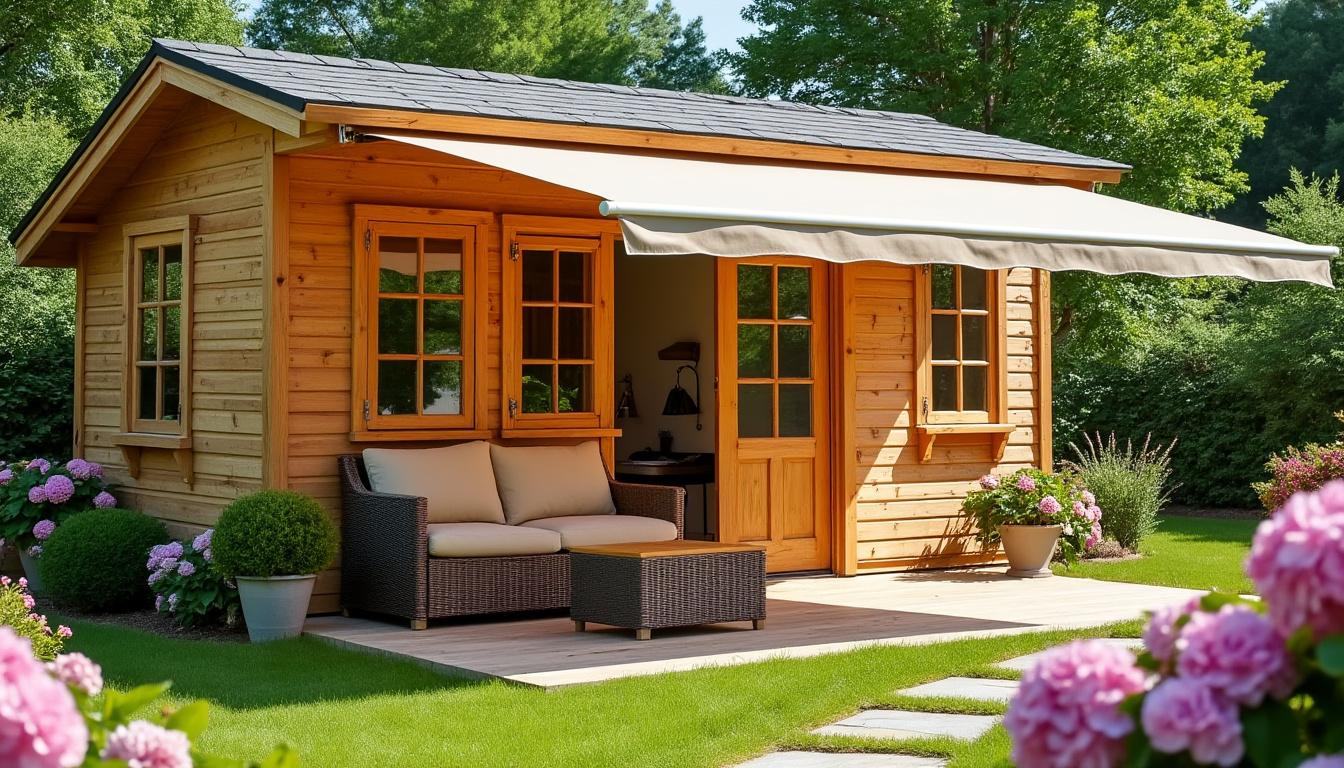 découvrez nos conseils pratiques pour bien choisir votre abri de jardin avec auvent, alliant fonctionnalité et esthétique pour protéger vos outils et créer un espace convivial.