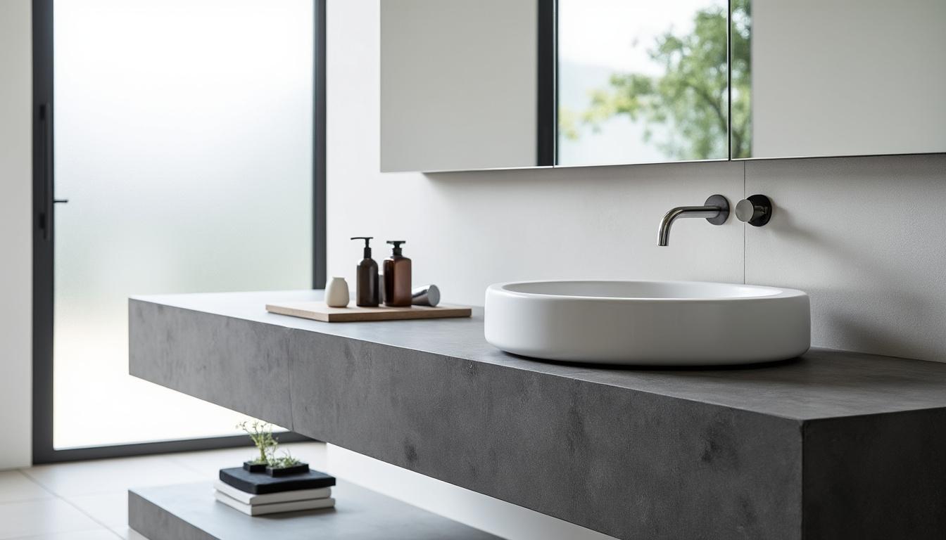découvrez étape par étape comment fabriquer un meuble en béton cellulaire pour votre salle de bain, alliant solidité et design personnalisé facilement.