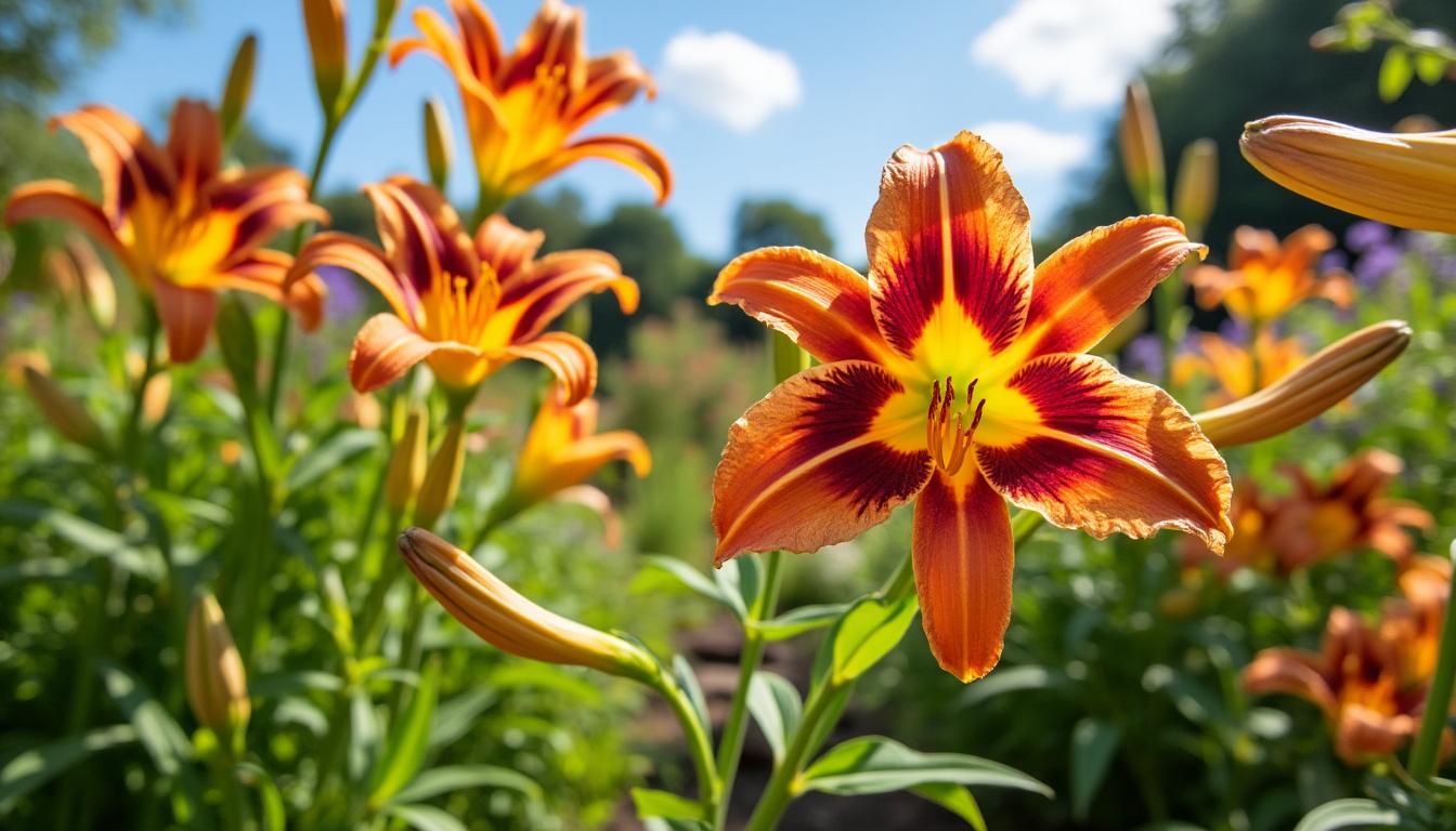 découvrez l'hémérocalle, la plante vivace parfaite pour un jardin sans entretien, apportant couleur et beauté durable en toute simplicité.