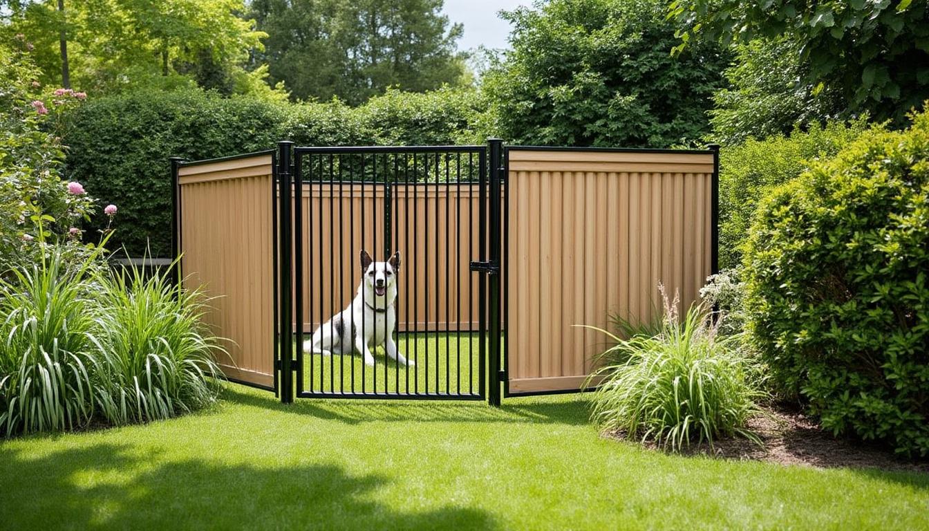découvrez comment fabriquer ou choisir un enclos sécurisé pour chien, afin d'assurer sa sécurité et son confort dans un espace adapté.