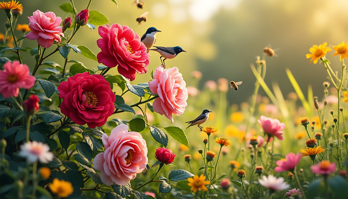 découvrez les avantages d'adopter le rosier sauvage dans votre jardin naturel pour favoriser la biodiversité, attirer les pollinisateurs et embellir votre espace extérieur de manière écologique.