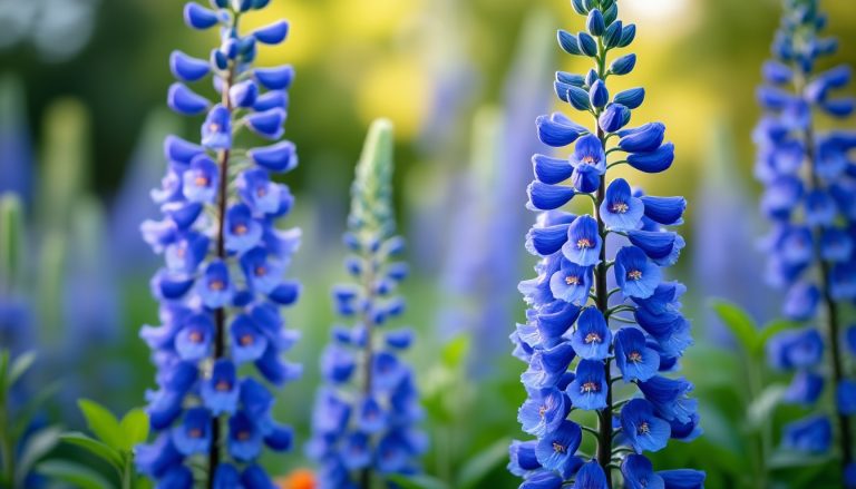 découvrez le delphinium, ou pied-d'alouette, et le secret de ses épis bleus majestueux qui embellissent vos jardins avec élégance.