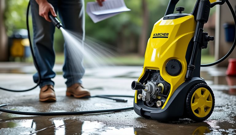 découvrez les solutions pour réparer votre karcher qui tourne sans monter en pression et retrouvez un nettoyage efficace rapidement.