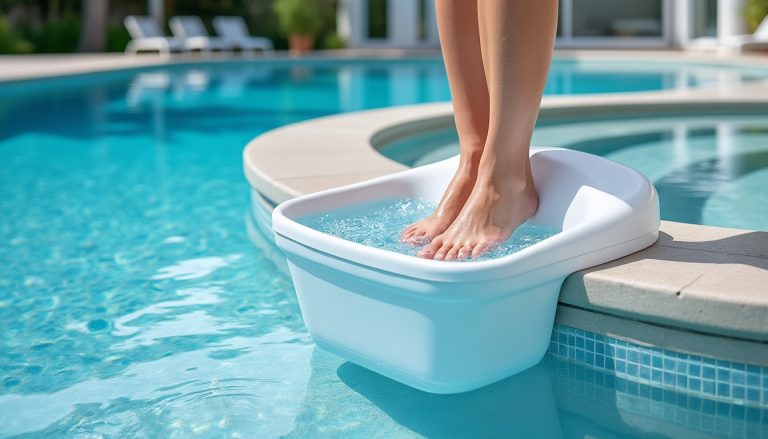 découvrez pourquoi le pédiluve est essentiel à l'entrée de la piscine pour garantir une eau propre et préserver la santé des baigneurs.