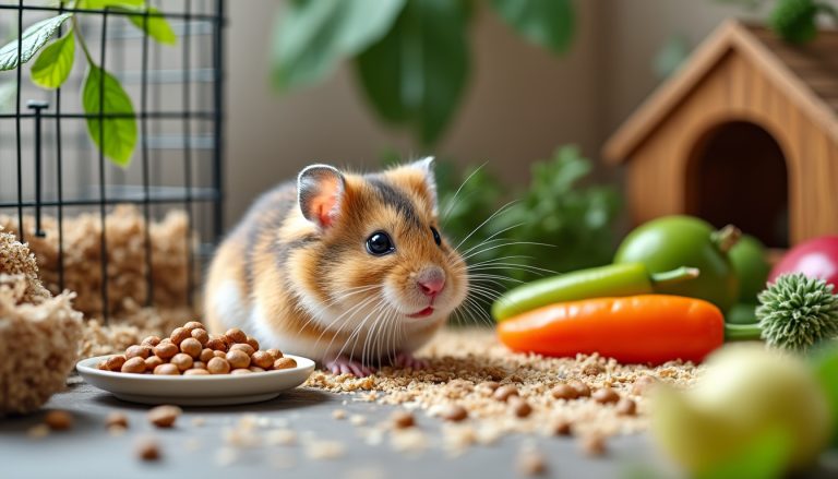 découvrez les conseils essentiels sur l'alimentation, l'habitat et les soins pour garantir le bien-être de votre hamster au quotidien.