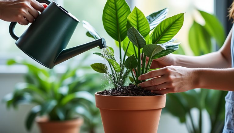 apprenez les meilleures techniques d'arrosage, de rempotage et d'entretien pour garder votre plante zamioculcas saine et prospère toute l'année.