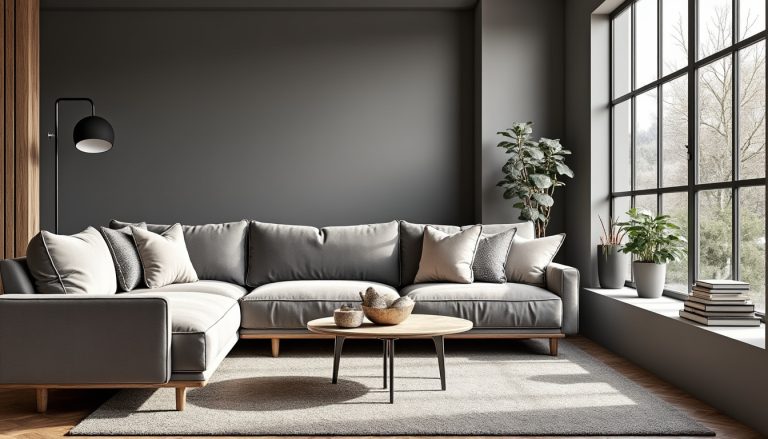 découvrez comment associer et utiliser la couleur gris anthracite pour sublimer votre décoration intérieure avec élégance et modernité.