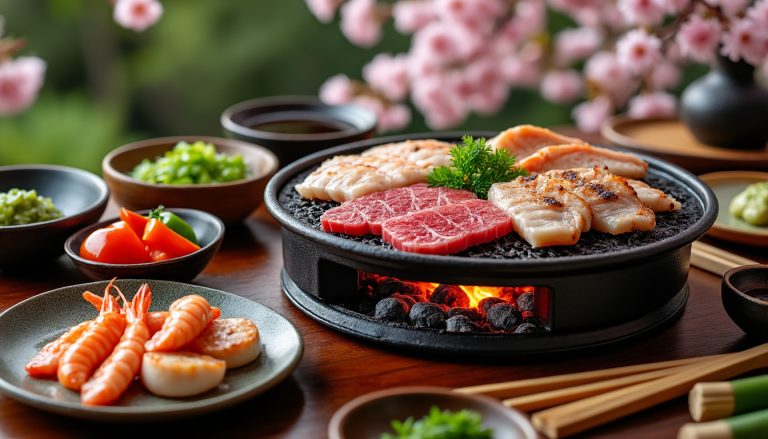 découvrez comment cuisiner au barbecue japonais et révélez des saveurs uniques grâce à des techniques authentiques et des ingrédients traditionnels.