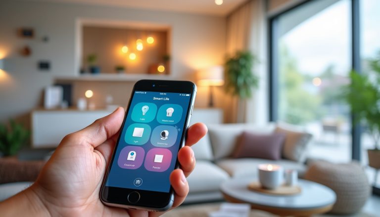 découvrez comment utiliser l'application smart life pour gérer et contrôler facilement vos appareils connectés depuis votre smartphone.