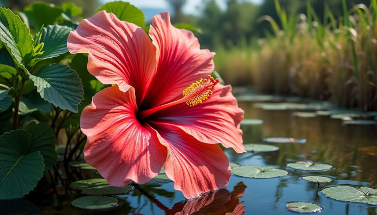découvrez les secrets de culture de l'hibiscus des marais pour obtenir des fleurs géantes éclatantes et sublimer votre jardin.