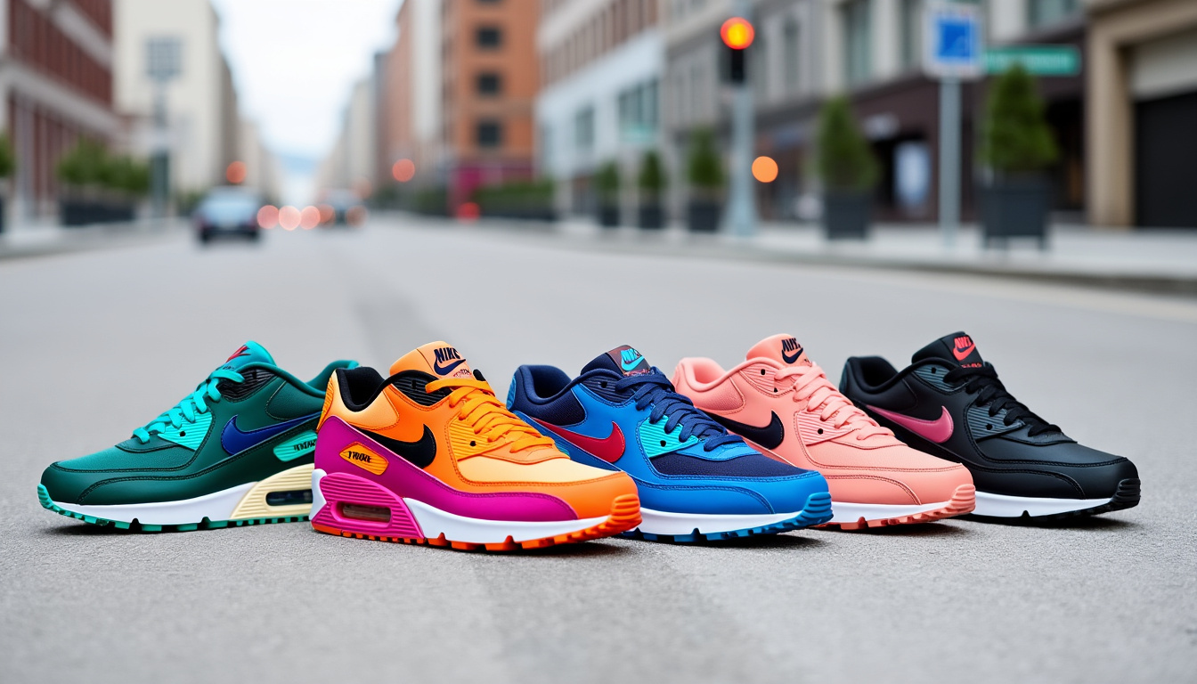 découvrez l'histoire emblématique de la air max 90, explorez ses différents coloris et trouvez le guide des tailles idéal pour choisir votre paire parfaite.