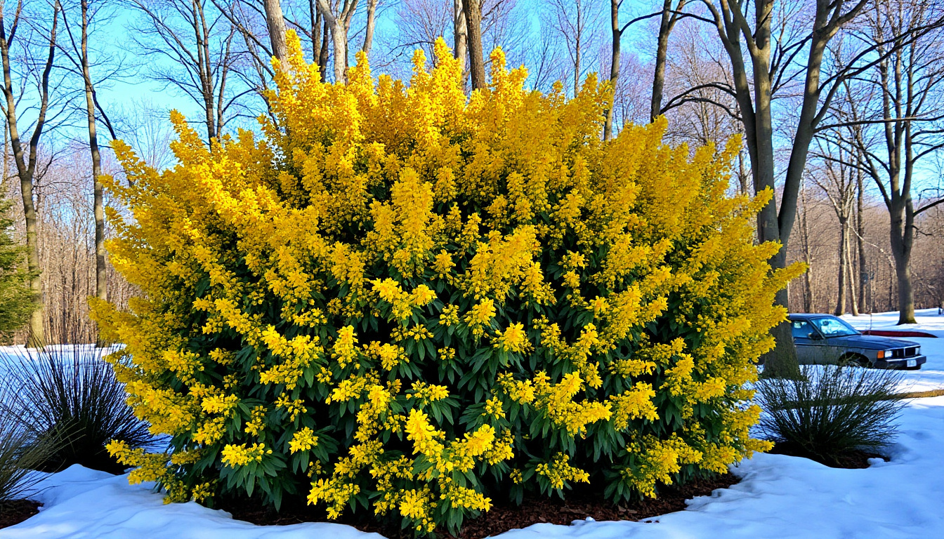 découvrez le mahonia, un arbuste persistant idéal pour apporter couleur et vie à votre jardin même en hiver grâce à ses fleurs éclatantes et son feuillage résistant.