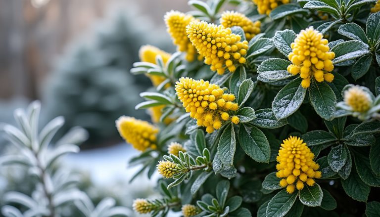 découvrez le mahonia, un arbuste persistant idéal pour apporter fleurs et couleur à votre jardin même en hiver. facile d'entretien et décoratif toute l'année.