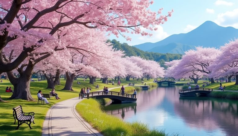 découvrez les meilleurs endroits pour admirer les magnifiques cerisiers en fleurs et profitez d'un spectacle naturel époustouflant au cœur du printemps.