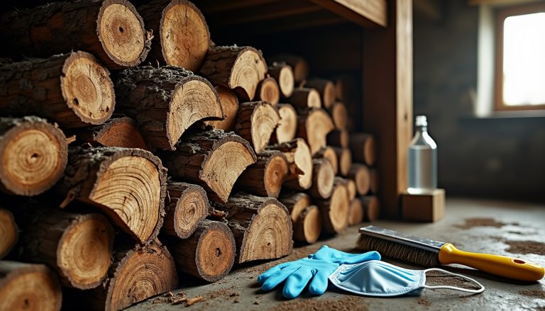 découvrez les solutions efficaces et les étapes à suivre en cas de présence de mérule sur votre bois de chauffage pour protéger votre habitation et votre santé.