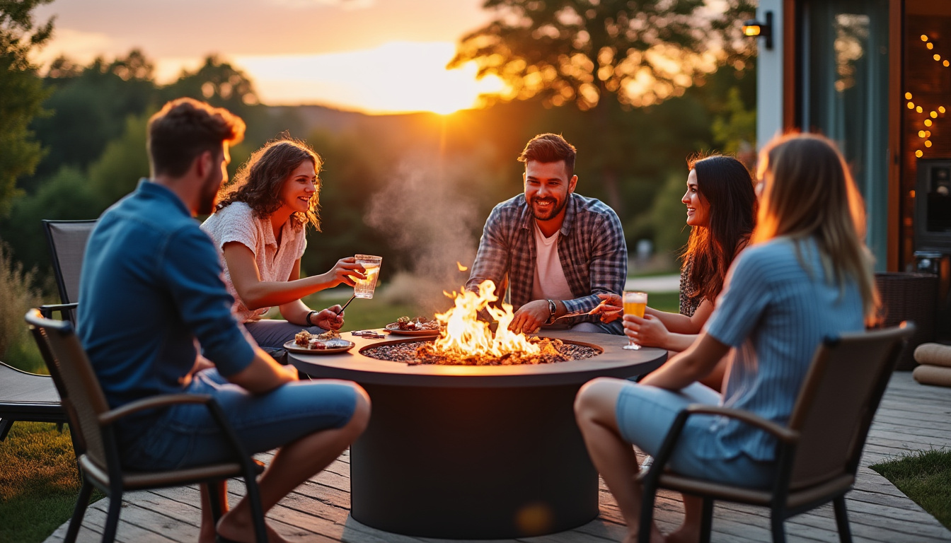 découvrez les avantages d'un brasero barbecue au jardin : convivialité, ambiance chaleureuse, et facilité de cuisine en plein air pour vos repas entre amis et en famille.