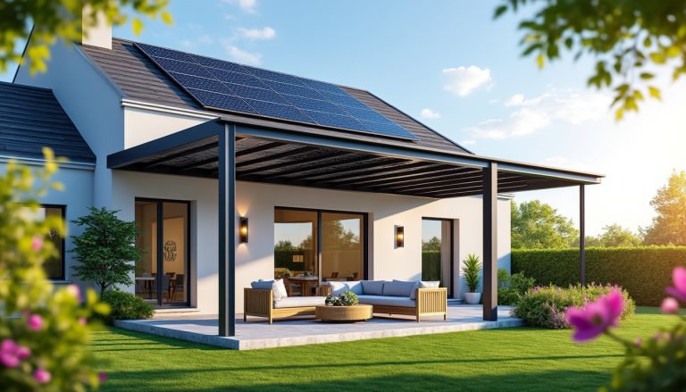 découvrez les avantages d'une pergola solaire pour votre maison : énergie renouvelable, économies d'énergie, protection solaire et valorisation de votre espace extérieur.