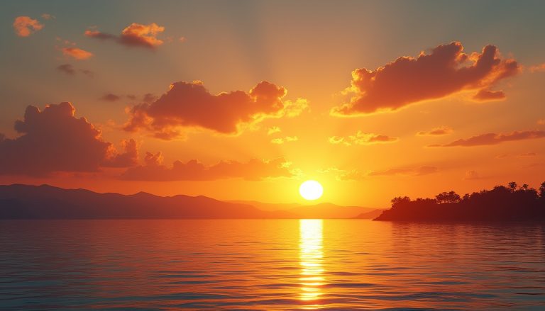 découvrez l'heure exacte du coucher de soleil aujourd'hui pour planifier parfaitement vos activités en plein air et profiter des magnifiques paysages au crépuscule.