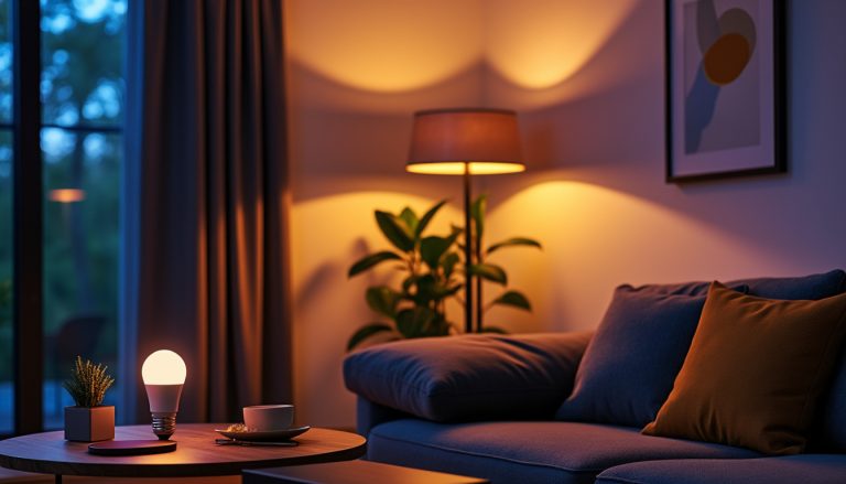 découvrez comment créer une ambiance unique et personnalisée chez vous grâce à une ampoule connectée intuitive et facile à utiliser.